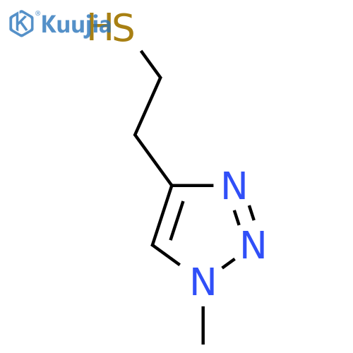 2-(1-methyl-1H-1,2,3-triazol-4-yl)ethane-1-thiol structure