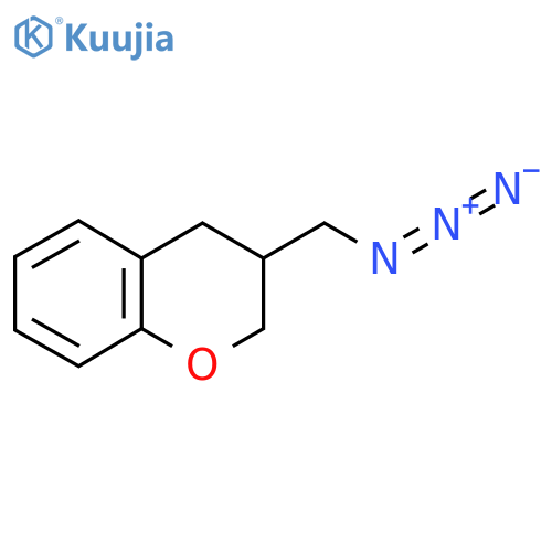 3-(azidomethyl)-3,4-dihydro-2H-1-benzopyran structure