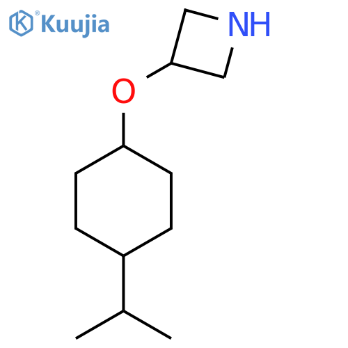 3-{4-(propan-2-yl)cyclohexyloxy}azetidine structure