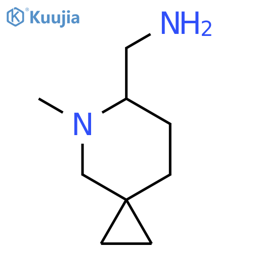 {5-methyl-5-azaspiro2.5octan-6-yl}methanamine structure