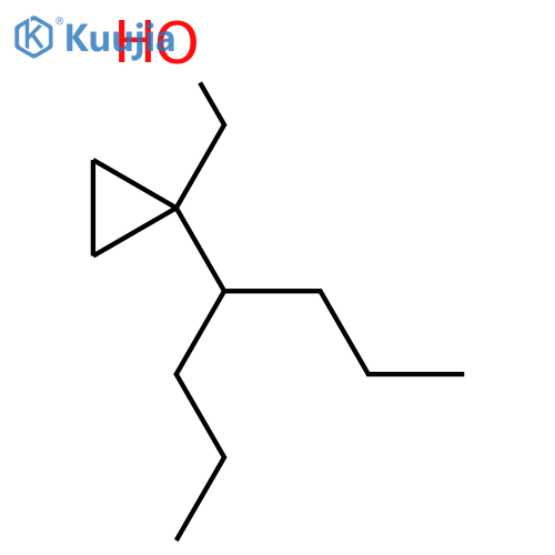 1-(heptan-4-yl)cyclopropylmethanol structure