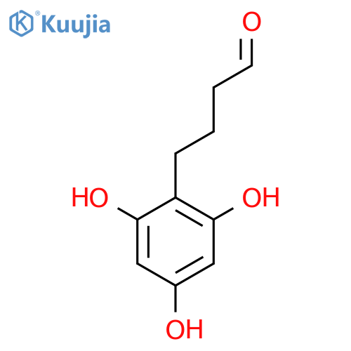 4-(2,4,6-trihydroxyphenyl)butanal structure
