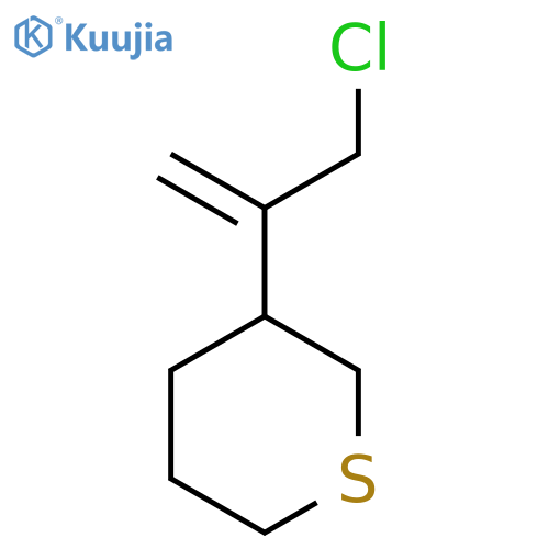 3-(3-Chloroprop-1-en-2-yl)thiane structure