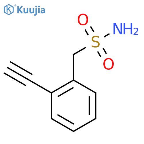 (2-ethynylphenyl)methanesulfonamide structure