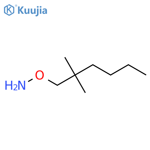 O-(2,2-dimethylhexyl)hydroxylamine structure