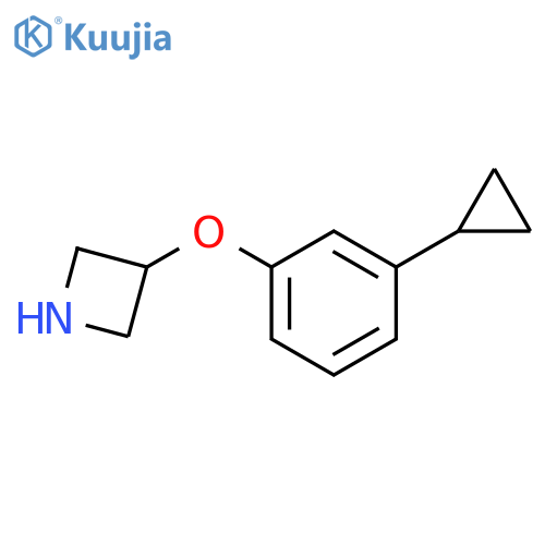 3-(3-cyclopropylphenoxy)azetidine structure