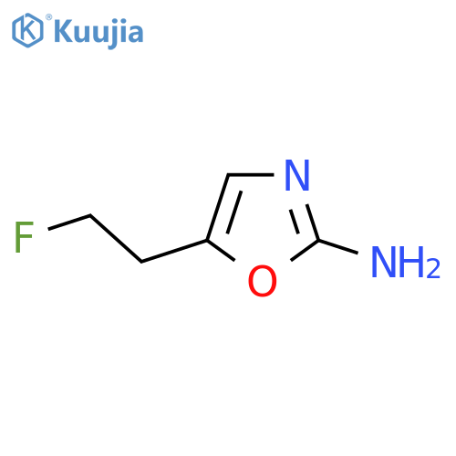 5-(2-Fluoroethyl)-1,3-oxazol-2-amine structure