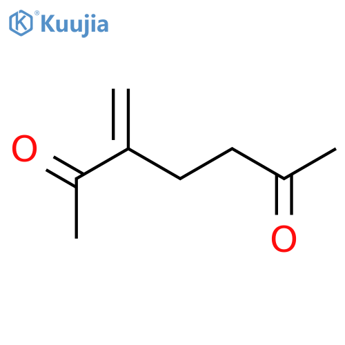 2,6-Heptanedione,3-methylene- structure
