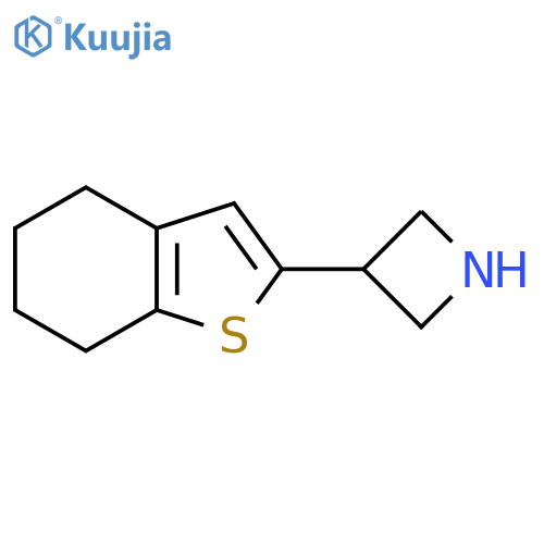 3-(4,5,6,7-tetrahydro-1-benzothiophen-2-yl)azetidine structure