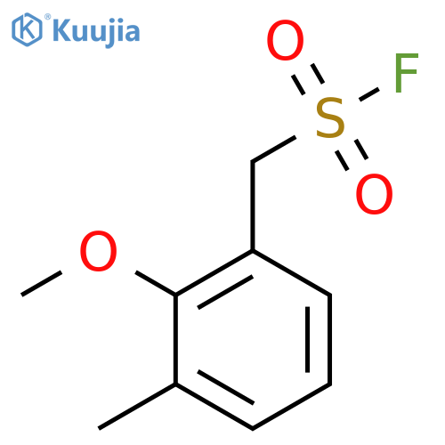 (2-methoxy-3-methylphenyl)methanesulfonyl fluoride structure