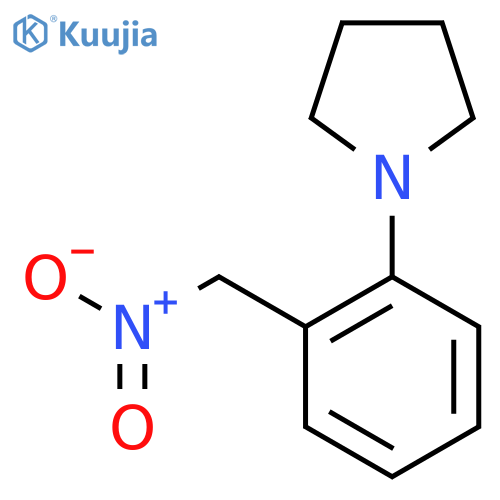 1-2-(nitromethyl)phenylpyrrolidine structure