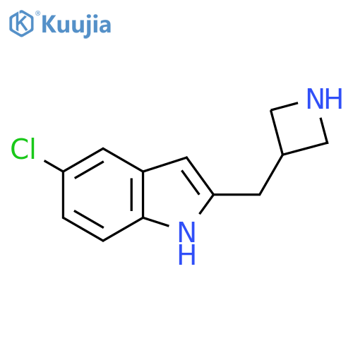 2-(azetidin-3-yl)methyl-5-chloro-1H-indole structure