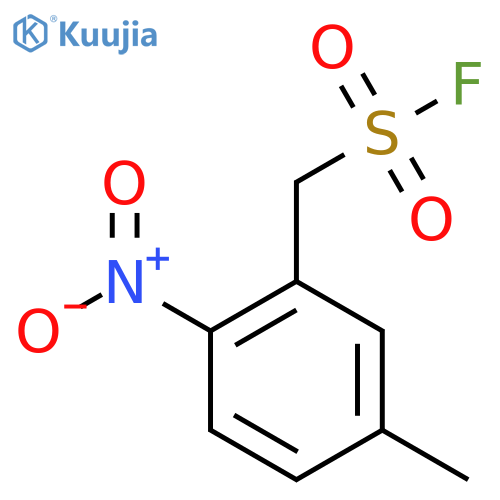 (5-methyl-2-nitrophenyl)methanesulfonyl fluoride structure