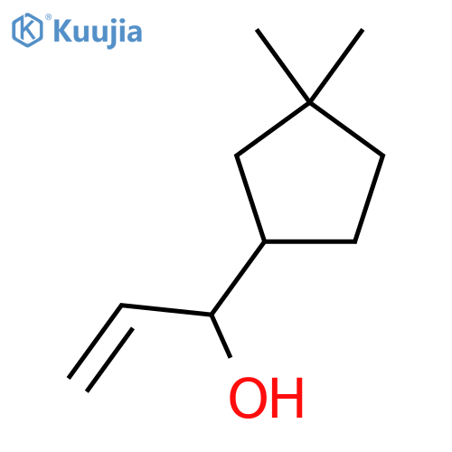 1-(3,3-dimethylcyclopentyl)prop-2-en-1-ol structure