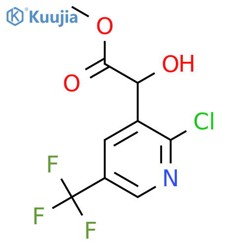 methyl 2-2-chloro-5-(trifluoromethyl)pyridin-3-yl-2-hydroxyacetate structure
