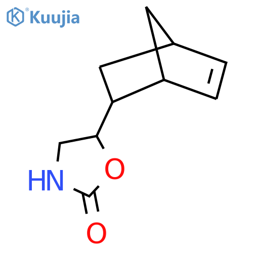 5-{bicyclo2.2.1hept-5-en-2-yl}-1,3-oxazolidin-2-one structure