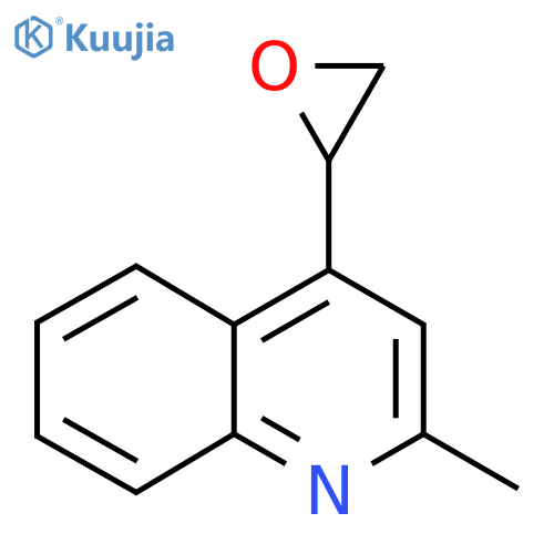 2-methyl-4-(oxiran-2-yl)quinoline structure