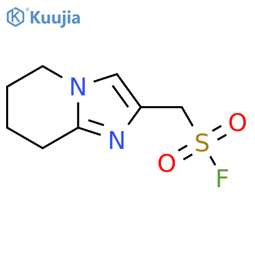 {5H,6H,7H,8H-imidazo1,2-apyridin-2-yl}methanesulfonyl fluoride structure
