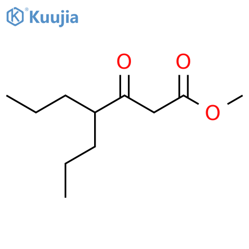 methyl 3-oxo-4-propylheptanoate structure