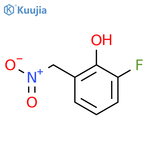 2-fluoro-6-(nitromethyl)phenol structure