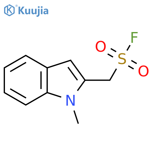 (1-methyl-1H-indol-2-yl)methanesulfonyl fluoride structure