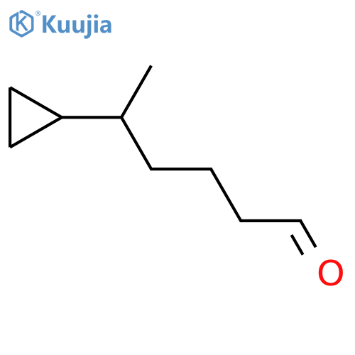 5-cyclopropylhexanal structure