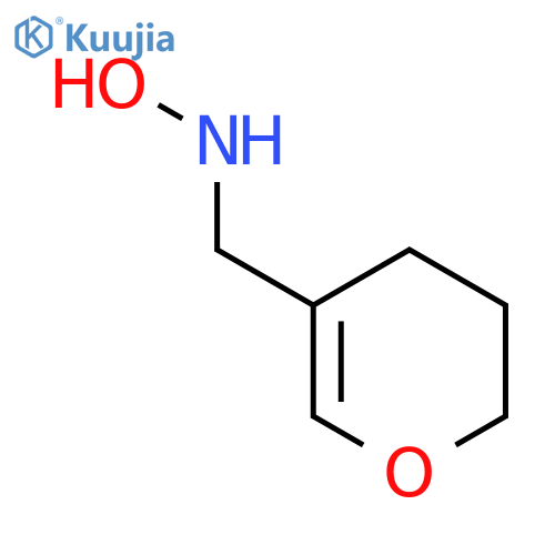 N-(3,4-dihydro-2H-pyran-5-yl)methylhydroxylamine structure
