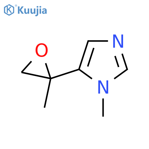 1-methyl-5-(2-methyloxiran-2-yl)-1H-imidazole structure