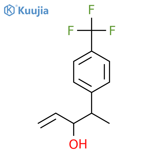 4-4-(trifluoromethyl)phenylpent-1-en-3-ol structure