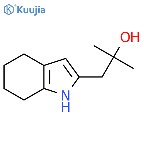 2-methyl-1-(4,5,6,7-tetrahydro-1H-indol-2-yl)propan-2-ol structure