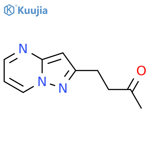 4-{pyrazolo1,5-apyrimidin-2-yl}butan-2-one structure