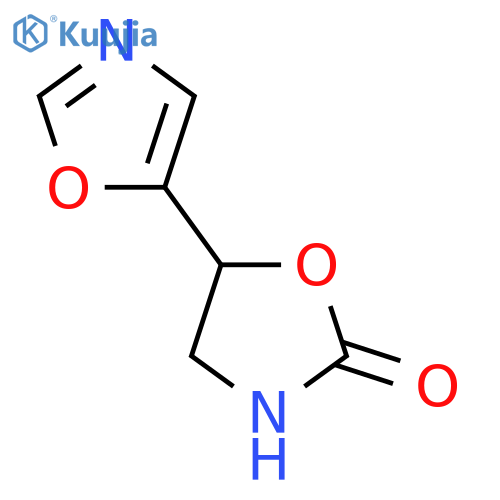5-(1,3-oxazol-5-yl)-1,3-oxazolidin-2-one structure