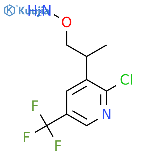 O-{2-2-chloro-5-(trifluoromethyl)pyridin-3-ylpropyl}hydroxylamine structure