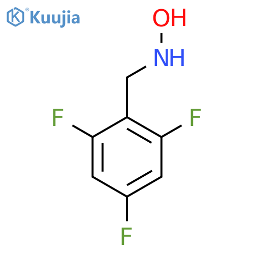 N-(2,4,6-trifluorophenyl)methylhydroxylamine structure