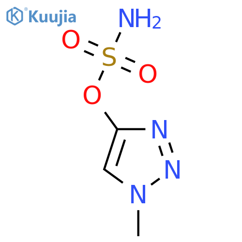 1-methyl-1H-1,2,3-triazol-4-yl sulfamate structure