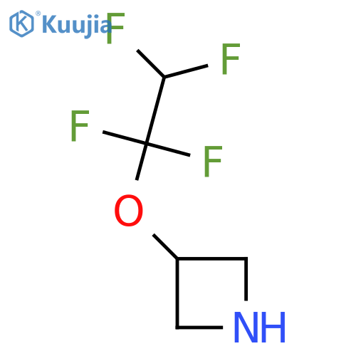 3-(1,1,2,2-tetrafluoroethoxy)azetidine structure