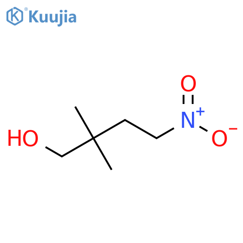 2,2-dimethyl-4-nitrobutan-1-ol structure