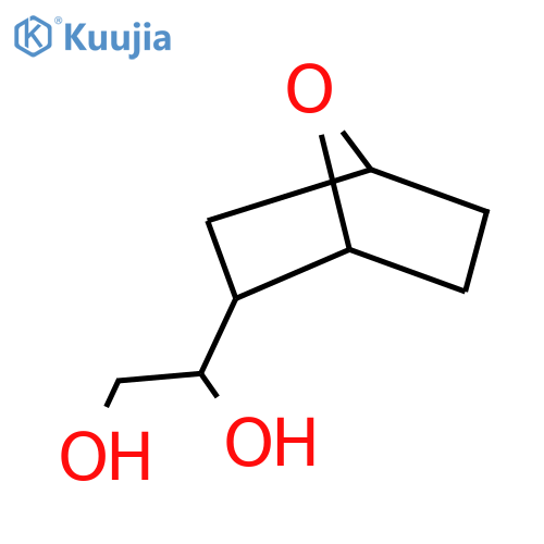 1-{7-oxabicyclo2.2.1heptan-2-yl}ethane-1,2-diol structure