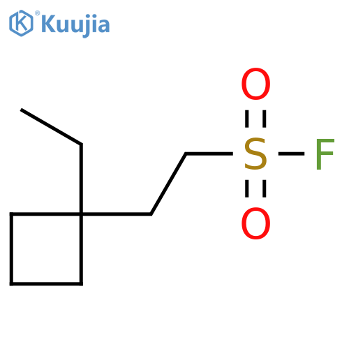 2-(1-ethylcyclobutyl)ethane-1-sulfonyl fluoride structure
