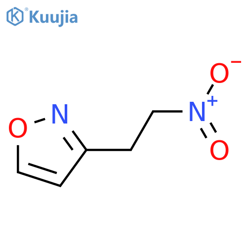 3-(2-nitroethyl)-1,2-oxazole structure