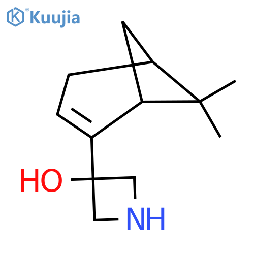 3-{6,6-dimethylbicyclo3.1.1hept-2-en-2-yl}azetidin-3-ol structure