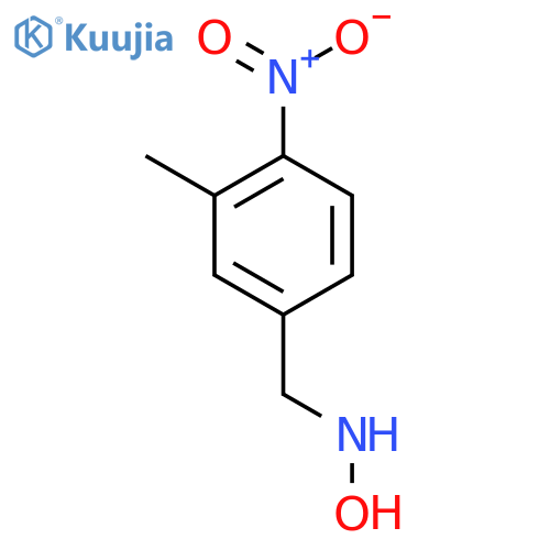 N-(3-methyl-4-nitrophenyl)methylhydroxylamine structure