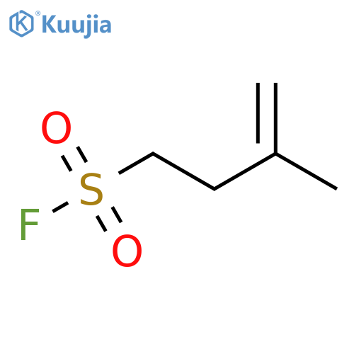 3-methylbut-3-ene-1-sulfonyl fluoride structure