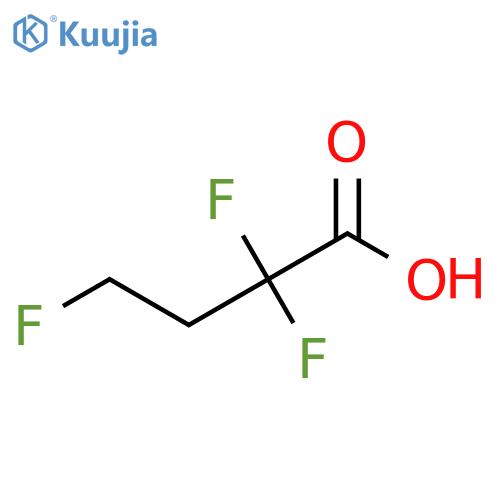 2,2,4-trifluorobutanoic acid structure