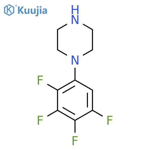 1-(2,3,4,5-tetrafluorophenyl)piperazine structure