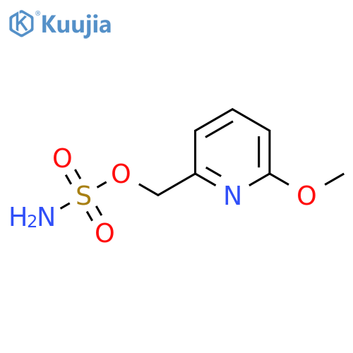 (6-methoxypyridin-2-yl)methyl sulfamate structure