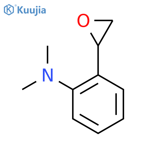 N,N-dimethyl-2-(oxiran-2-yl)aniline structure