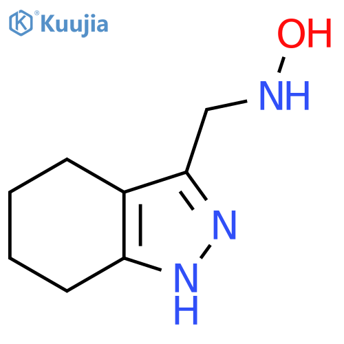 N-(4,5,6,7-tetrahydro-1H-indazol-3-yl)methylhydroxylamine structure