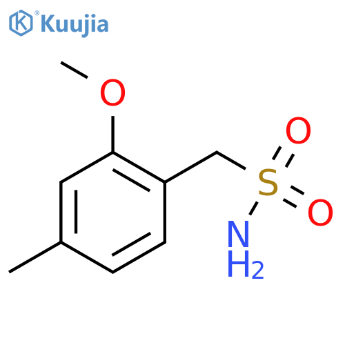 (2-methoxy-4-methylphenyl)methanesulfonamide structure