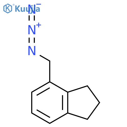 4-(azidomethyl)-2,3-dihydro-1H-indene structure